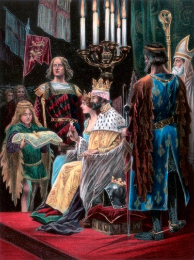 Edward II tarafından ikinci adak, Westminster, 25 Şubat 1308, 1902 by Unbekannt