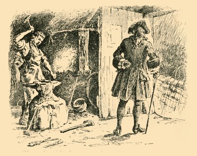 Çekicinin örs üzerindeki vuruşları, 1907 adlı şarkısına zaman ayırdı. by Unbekannt