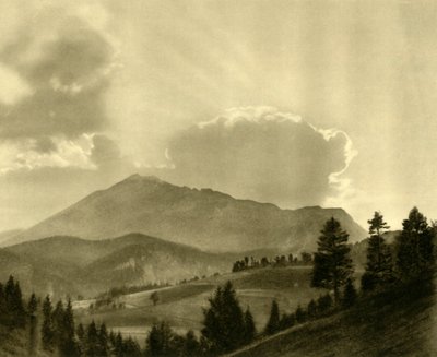 Ötscher, Aşağı Avusturya, c1935. by Unbekannt