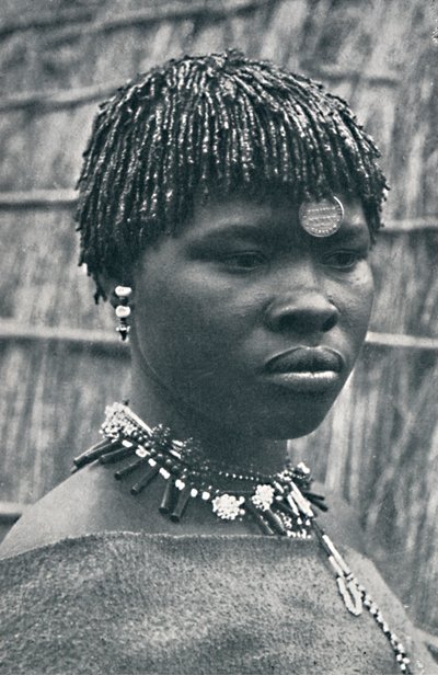 Güney Afrikalı bir şefin karısı, 1912 by Unbekannt