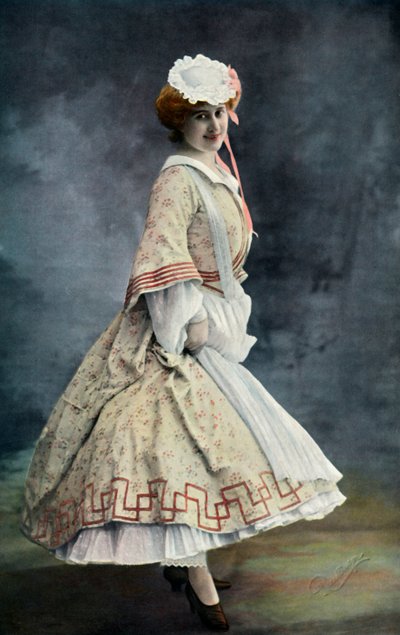 Çeşit Tiyatrosu. Yarasa. Arlette. - Bayan Jeanne Saulier, 1904. by Unbekannt