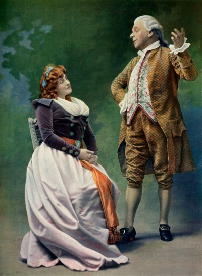 Tiyatro Belediye De La Gaite - La Montansier - Mme. Rejane. Saint-Phar: M. Coquelin Aine, 1904. by Unbekannt
