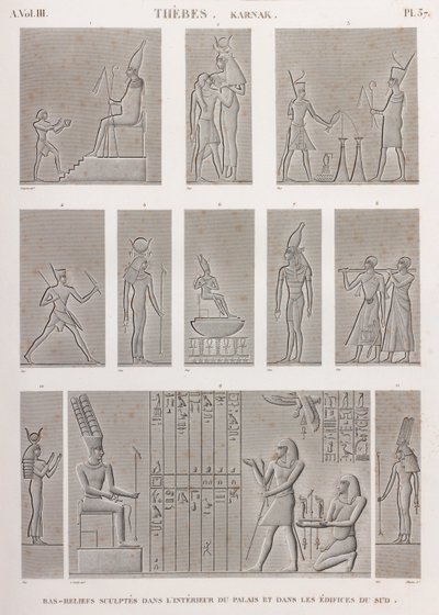 Teb, Karnak by Unbekannt