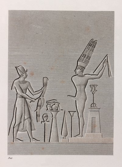 Teb, Karnak yakın çekim by Unbekannt
