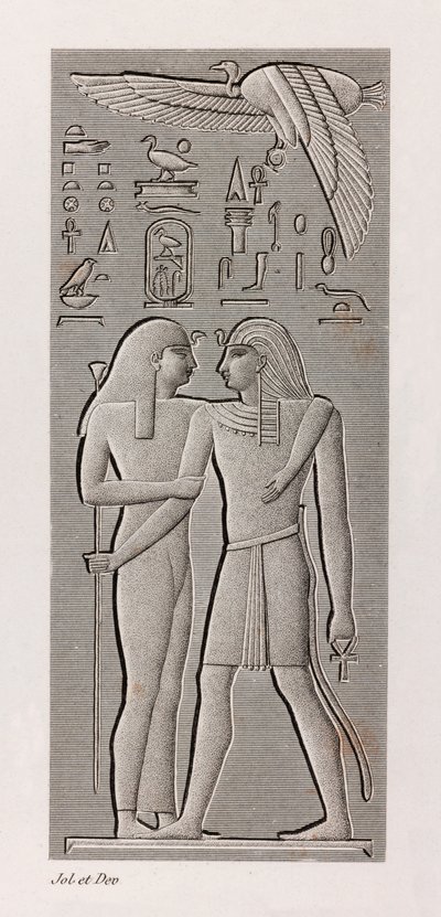 Teb, Karnak yakın çekim by Unbekannt