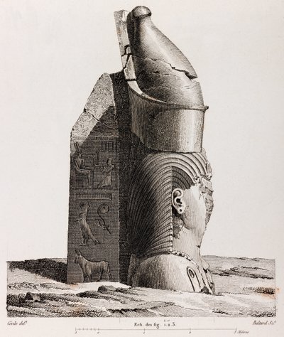 Thebes, Louqsor, Yakın Çekim by Unbekannt