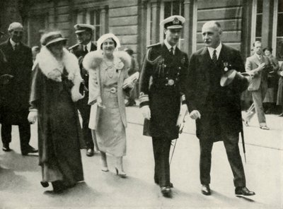 Kral George V 1935, 1937 Jübile Kutlamaları Sırasında Edinburgh