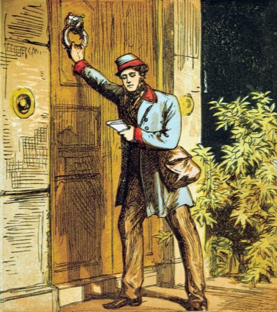 Postacının vuruşu var!, 1867. by Unbekannt