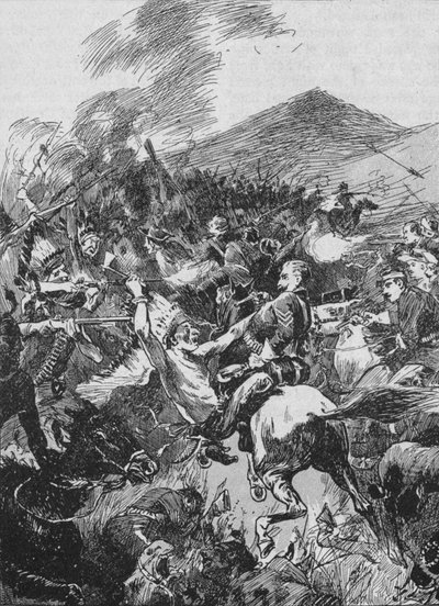 Boyalı ve Tüylü Kızıl Adamların Kaynayan Kütlesine Daldılar, 1902 by Unbekannt