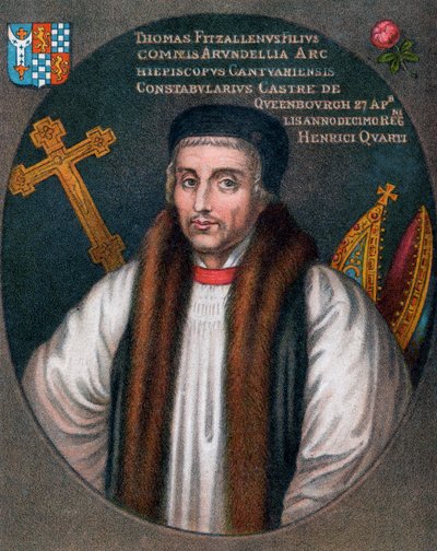 Thomas Arundel, Canterbury Başpiskoposu ve Lord Chancellor by Unbekannt