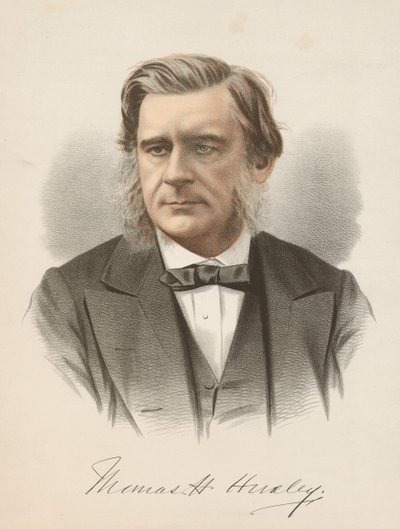 Thomas Henry Huxley, İngiliz biyolog, c1880 by Unbekannt