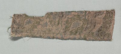 İtalyan Gotik İpeğinin Üç Parçası, 1350-1399. by Unbekannt