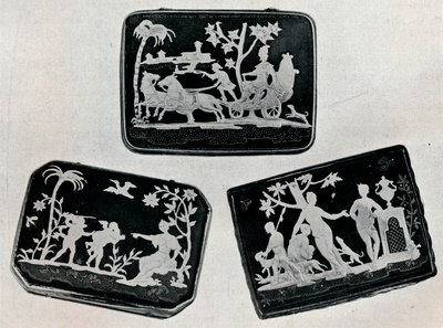 Üç Pique Enfiye Kutusu, 1920. by Unbekannt