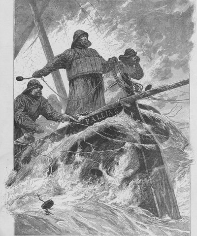 Yaşam Çizgisini Atmak, 1890. by Unbekannt