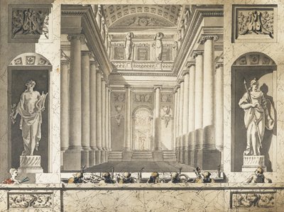 Tuileries Tiyatrosu, 1788 by Unbekannt