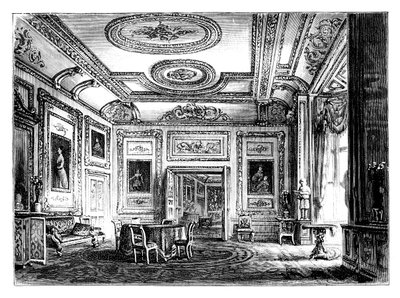 Beyaz Çizim Odası, Windsor Kalesi, c1888 by Unbekannt