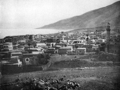 Tiberias ve Celile Gölü, 1926 by Unbekannt