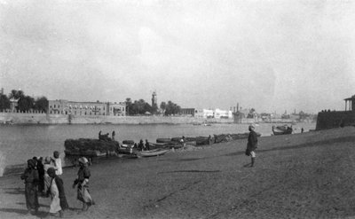Dicle Nehri, Bağdat, Irak, 1917-1919 by Unbekannt