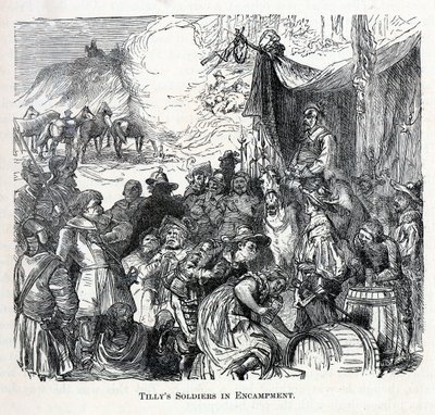 Tillys Askerleri Kampta, 1882 by Unbekannt