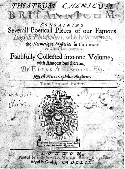 Elias Ashmoles Theatrum Britannicum