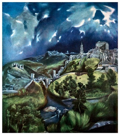 Toledo, İspanya, 1597-1599 1956 by Unbekannt