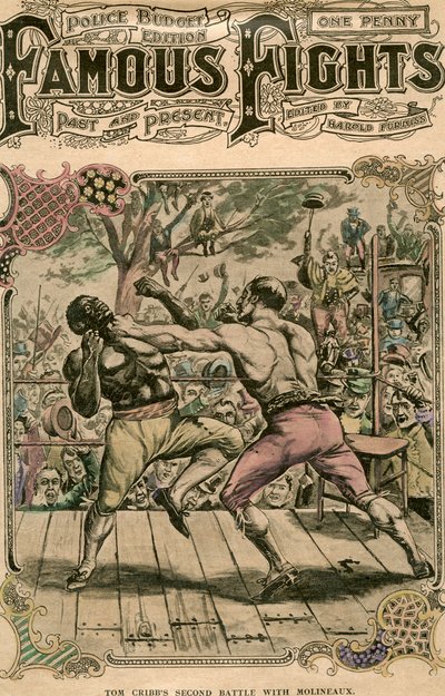 Tom Cribbs, Molineaux ile ikinci savaş, 1811 19. yüzyılın sonları veya 20. yüzyılın başlarında by Unbekannt