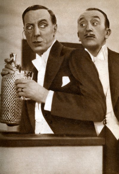 Tom Walls ve Ralph Lynn, İngiliz oyuncular, 1933 by Unbekannt