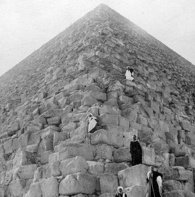 Turist Köşesi, Büyük Giza Piramidi, Mısır, 20. yüzyıl by Unbekannt