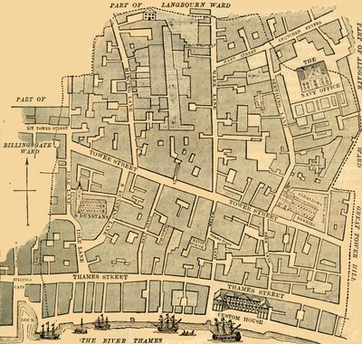 Tower Street Ward, c1872. by Unbekannt