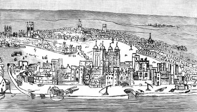 Londra Kulesi, c1543, 1893 by Unbekannt