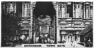 Kasaba kapısı, Srirangam, Hindistan, c1925 by Unbekannt