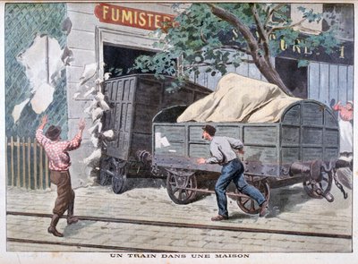 Tren kazası, 1900 by Unbekannt