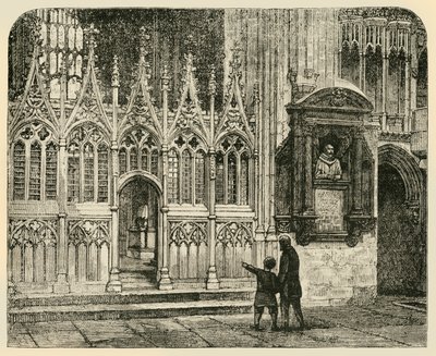 Şehitliğin Transept'i, Canterbury Katedrali, 1890. by Unbekannt