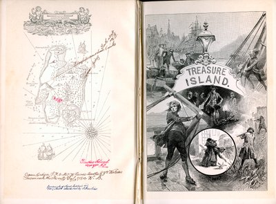 Hazine Adası, Robert Louis Stevenson, 1886 by Unbekannt
