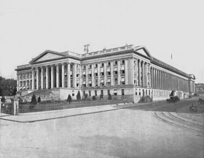 Hazine Binası, Washington DC, ABD, c1900. by Unbekannt