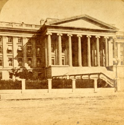Hazine Bakanlığı, Washington, DC, c1880s. by Unbekannt