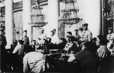 Sosyalist-Devrimci Parti liderlerinin yargılanması, Moskova, Rusya, Ağustos 1922 by Unbekannt