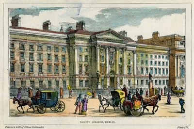 Trinity Koleji, Dublin, İrlanda, c1880 by Unbekannt