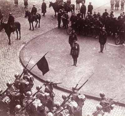 Yürüyen birlikler, Aachen, Almanya, c1914-c1918 by Unbekannt