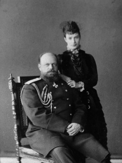 Rusya Çarı III. Aleksandr ve Çarı Maria Fyodorovna, 1880