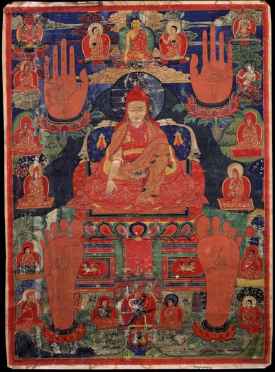 Tsuglag Gyatso, Üçüncü Pawo Rinpoche (yaklaşık 1567-1630) by Unbekannt