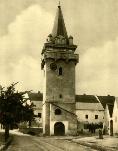 Türk Kulesi, Breitenbrunn, Burgenland, Avusturya, c1935. by Unbekannt