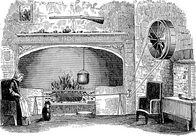 Turnspit köpek iş başında, c1880 by Unbekannt