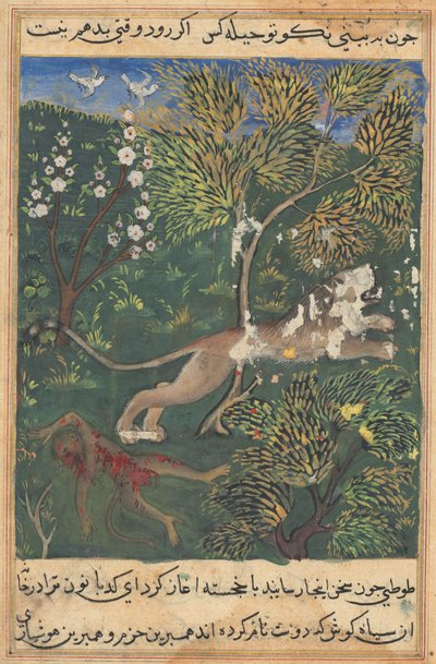 Tuti-Nama (Bir Papağan Masalları), Masal XXIX by Unbekannt Unbekannt