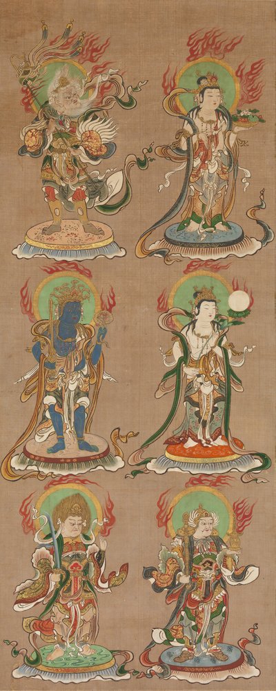 On İki Deva Kings Juniten, 16. yüzyıl. by Unbekannt