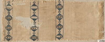 Bir Eşarp veya Başlığın İki Parçası, 1300