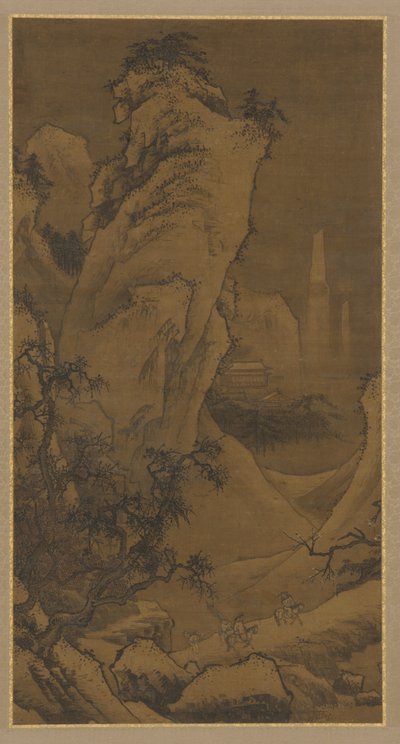 Erik Çiçeklerini Arayan İki Binici, Ming hanedanı, 16. yüzyıl. by Unbekannt