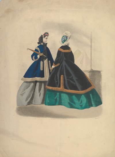 Mont Giyen İki Kadın, 1863-64. by Unbekannt