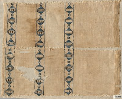 Bir atkı veya başlığın iki parçası, 1300