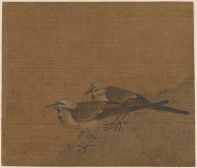 İki alaca kuyruksallayan, Yuan hanedanı, 14. yüzyıl. by Unbekannt